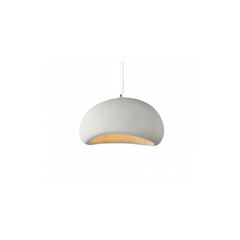 LED Pendant Lamp E27 – White & Grey D500