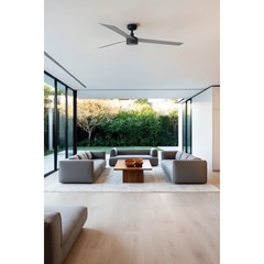 LED Ceiling Fan XL - Black