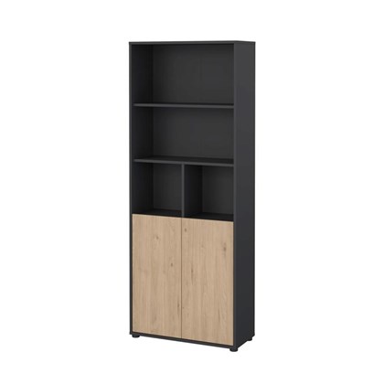 Sign Bookcase high with 2 doors