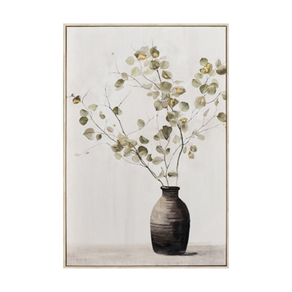 Soft Golden Green 2 Acryl Painting 60x90 cm