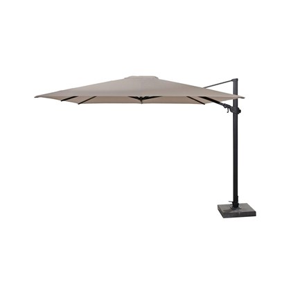 Sidepole Umbrella Siesta Prem 3x3m Taupe