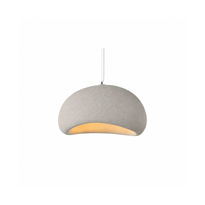LED Pendant Lamp E27 – White & Grey D500