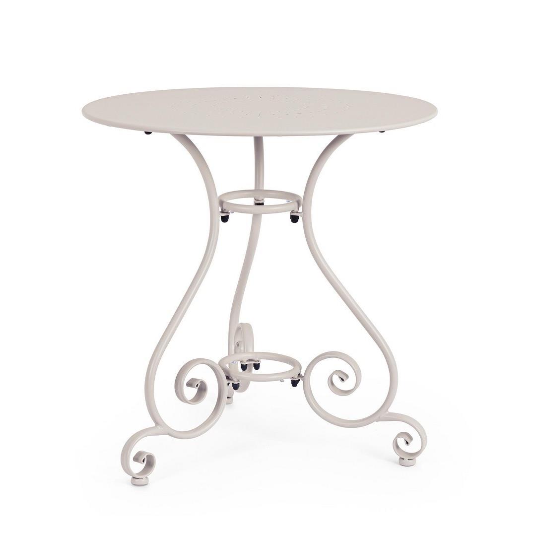 Garden Round Table - Light Grey