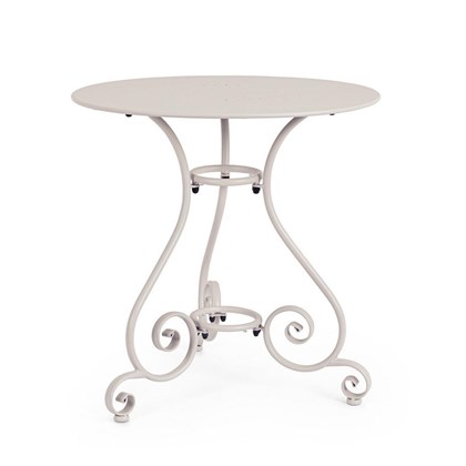 Garden Round Table - Light Grey