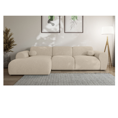 Sofa Corner LH Luxe - Beige