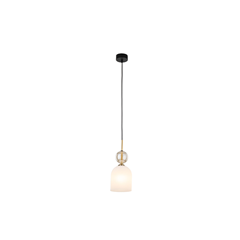 Sophia Cognac White Hanging Lamp