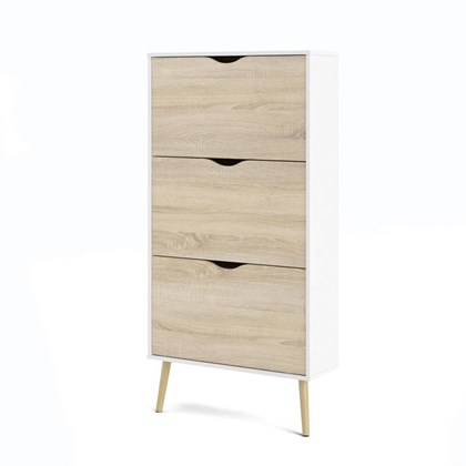 Oslo Shoe cabinet 3 drawers