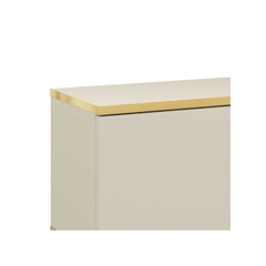 TV Unit with Gold Legs 175 – Grey