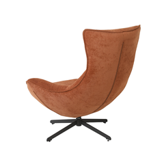 Lounge Chair – Rust Red