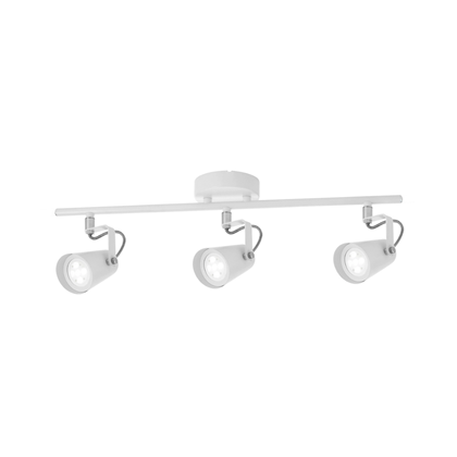 3L x5W LED Matte White Spotlight