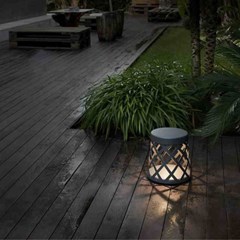 Shadow Baliz Gris Oscuro Led