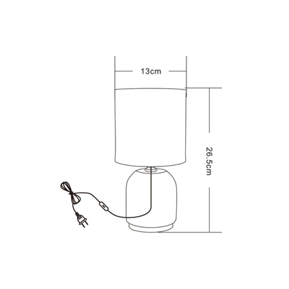 Table Lamp – Black & Gold