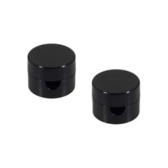 Wall Mounting Universal Fairlead for Fabric Cables Black X1