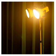 Tripod Stand For Floodlight Yellow Color