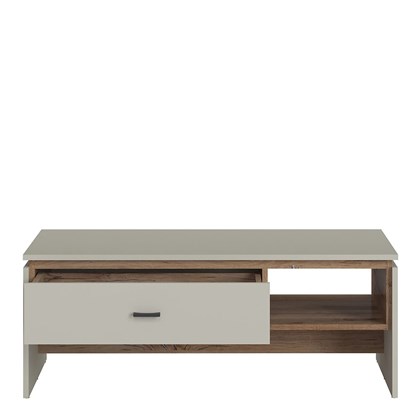 Coffee Table Rivero – Dark Oak & Grey