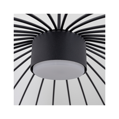 Sphera M Black Hanging Lamp 1xGX53