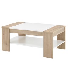 Coffee Table - Artisan Oak & White