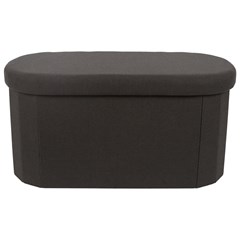 Foldable Bench Chest in Black