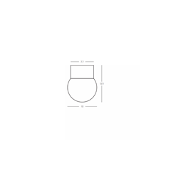 Ceiling LED Light 6W – Sandy Black