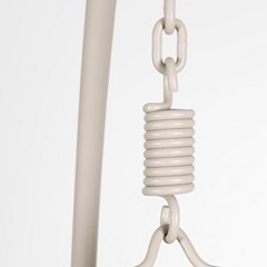 Hang Armchair With Cushion - Beige & Light Grey