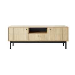 TV Unit 2 Doors 1 Drawer – Linea Oak