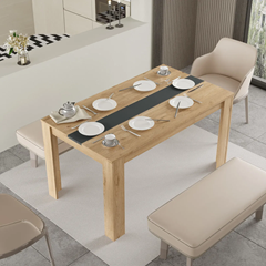Dining Table - Oak & Anthracite