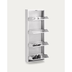 Shoe Rack 4 Doors – White
