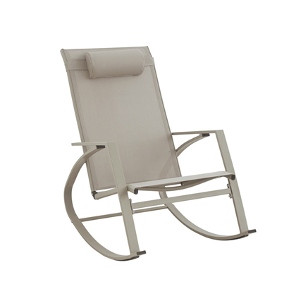 Outdoor Swing Armchair Taupe