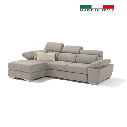 Sofa Bed 2-Seater With Chaise Lounge Left 00596-P01