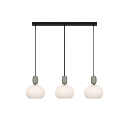 Pendant Bar – White/Olive Green/Black