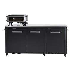 Outdoor Kitchen 180 With Stainless Steel Table Top