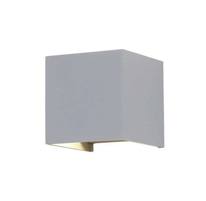 LED Wall Light Grey Body Square