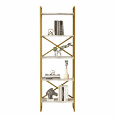 Bookshelf Voyage - Gold-Efes