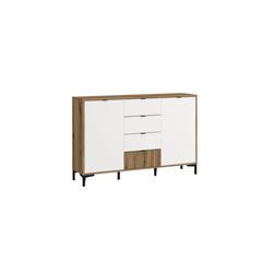 Chest Of Drawers 2D4s – Alpine White & Oak