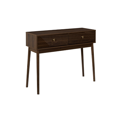 Console 2 Shelves – Marron Wood