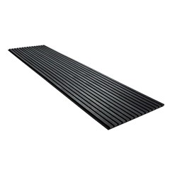 Acoustic Slat Wood Panel - Black Oak 2800mm