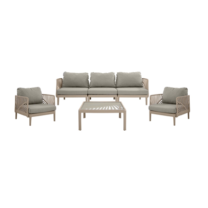 Outdoor Sofa Set Of 4 - Beige