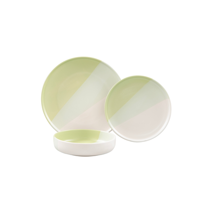 8 Piece Set Mood Green