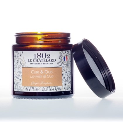Scented Candle Leather & Oud 80 gr