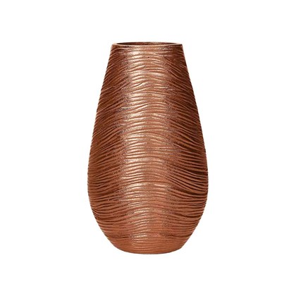 Vase Cm 29 H Aluminum Bronze