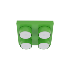 Lego Green Ceiling Lamp 4xGx53