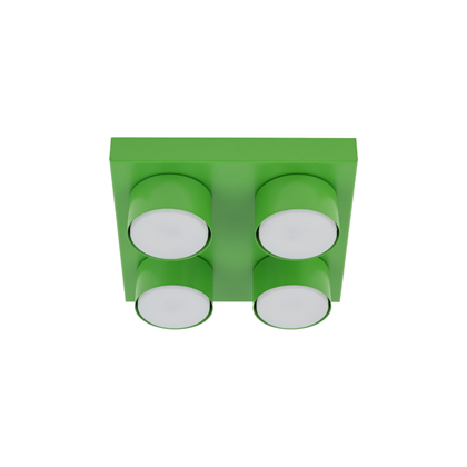 Lego Green Ceiling Lamp 4xGx53