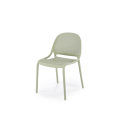 Chair Mint Plastic Frame Straight Legs