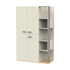 Wardrobe – Beige & Grey