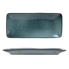 Rectangular Dish Sandstone Blue 10x22cm A1-M12