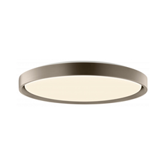LED Ceiling Light – White & Taupe