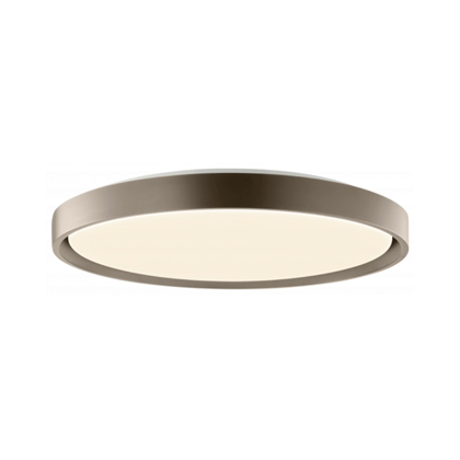 LED Ceiling Light – White & Taupe