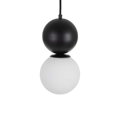 Pendant Lamp Black And White Small