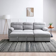 Light Grey Corner Sofa