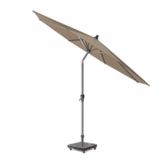 Rectangular Parasol 250x200 cm – Taupe Fabric and Anthracite Grey Frame